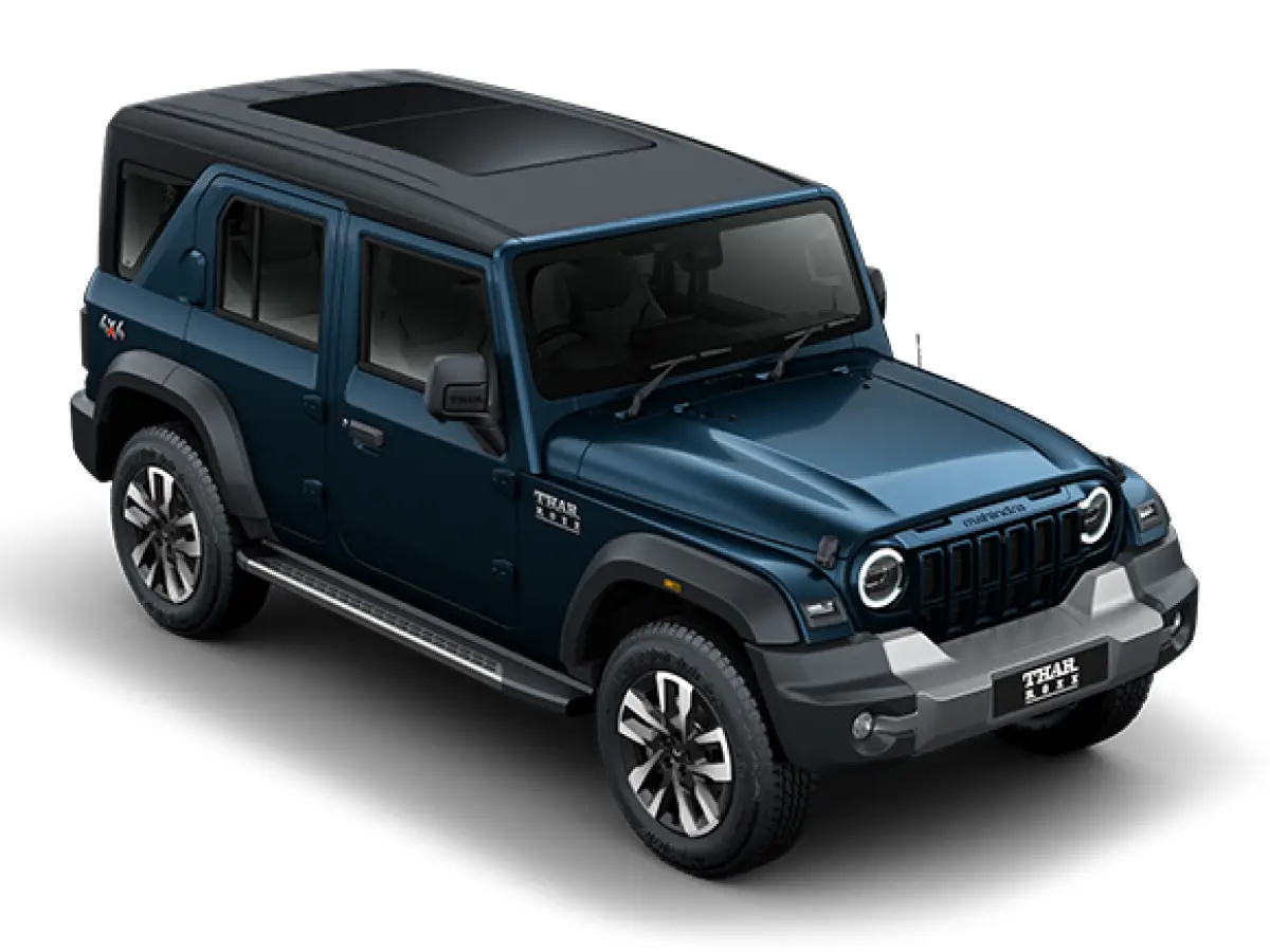 Mahindra Thar ROXX Nebula Blue